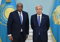 Мемлекет басшысы Конго Демократиялық Республикасы Президентінің арнаулы өкілі Патрик Мпойи Луабеяны қабылдады