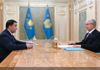 Қасым-Жомарт Тоқаев Түркістан облысының әкімі Нұралхан Көшеровті қабылдады