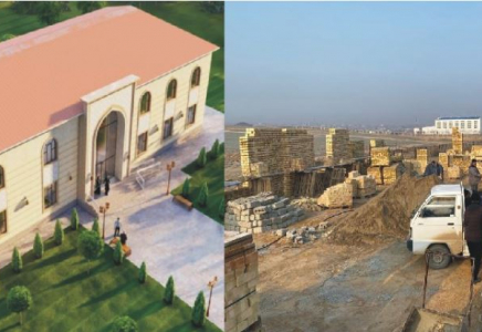 ТҮРКІСТАН: Шардарадағы алғашқы медіресенің құрылысы басталды