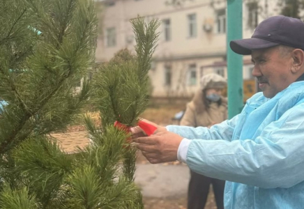 ​ШЫМКЕНТТЕ ЖИТС-ПЕН КҮРЕС КҮНІНЕ ОРАЙ ЖАҢА АЛЛЕЯ ПАЙДАЛАНУҒА БЕРІЛДІ