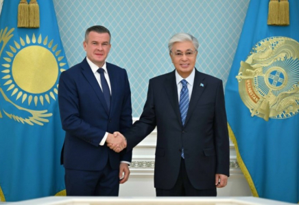 Мемлекет басшысы Дүниежүзілік допингке қарсы агенттіктің (WADA) президенті Витольд Баньканы қабылдады