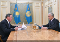 Қасым-Жомарт Тоқаев Алматы облысының әкімі Марат Сұлтанғазиевті қабылдады