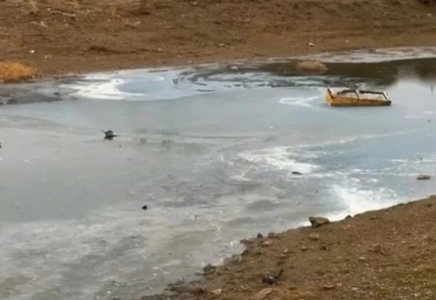 Ақмола облысында үш бала мұз астына түсіп кетті