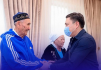 Шымкентте аға буын өкілдеріне құрмет көрсетілді