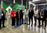 Түркістандық делегация халықаралық азық-түлік көрмесіне қатысып жатыр