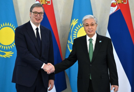 Қазақстан мен Сербия президенттері келіссөздер өткізді