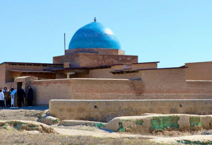 Түркістандағы Хан мешітінің ішкі экспозициясы келушілер назарына ұсынылды