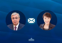 Мемлекет басшысы Жапония Премьер-министріне құттықтау жеделхатын жолдады