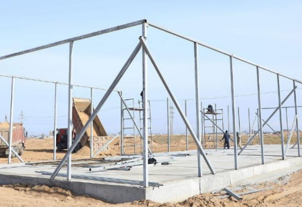 Түркістан облысында жаңа өндіріс орындары салынып жатыр