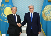 Мемлекет басшысы Азия даму банкінің президенті Масато Канданы қабылдады