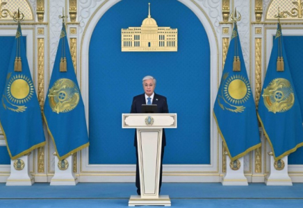 Мемлекет басшысы телекөпір арқылы KIA Qazaqstan автомобиль зауытын ашты