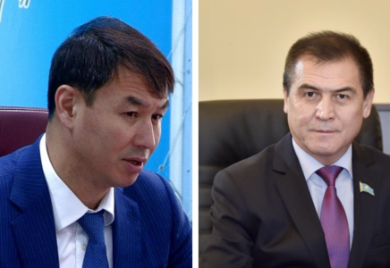 Нұрлан Бекназаров пен Дархан Сатыбалды ант берді