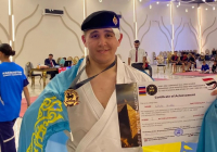 ​Қызылордалық полицей каратэден әлем чемпионы атанды