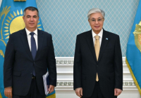 Президент Air Astana компаниясының бас атқарушы директоры Ибрагим Жанлыелді қабылдады
