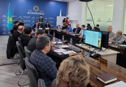 ​Шымкенттік кәсіпкерлерге экономикалық-әлеуметтік бағдарламалар туралы түсіндірілді