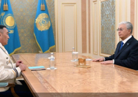 Тоқаев Ұлттық қауіпсіздік комитетінің төрағасы Ермек Сағымбаевты қабылдады Тоқаев Ұлттық қауіпсіздік комитетінің төрағасы Ермек Сағымбаевты қабылдады