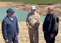 ТҮРКІСТАН: Су ресурстары министрі «Қарақуыс» су қоймасының құрылысымен танысты
