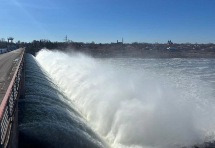 ​СҚО-дағы Сергеев су қоймасының су деңгейі түсіп жатыр