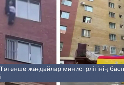 Астанада 16 жастағы қыз тоғызыншы қабаттан құлап кете жаздады