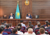 ТҮРКІСТАН: Нұралхан Көшеров Арыс қаласының активімен кездесті 