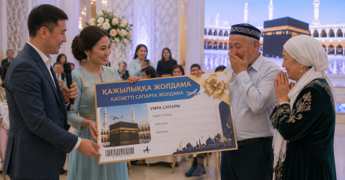 ​«ҚАЖЫЛЫҚҚА ҚҰЛЫҚСЫЗ БАРҒАНДАЙ БОЛДЫМ»: Жолдаманы ұтып алған қарияның жан сыры