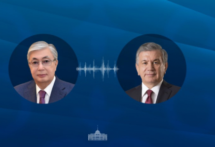 Мемлекет басшысы Өзбекстан Президенті Шавкат Мирзиёевпен телефон арқылы сөйлесті