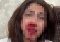 Алматыда бұрынғы әйелін балаларының көзінше сабаған ер адам қамауға алынды