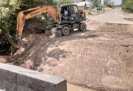 ТҮРКІСТАН: Сарыағашта апатты жағдайдағы көпірлер жөнделеді 