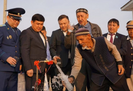 ТҮРКІСТАН: Ордабасы тұрғындары толықтай ауыз сумен қамтылды