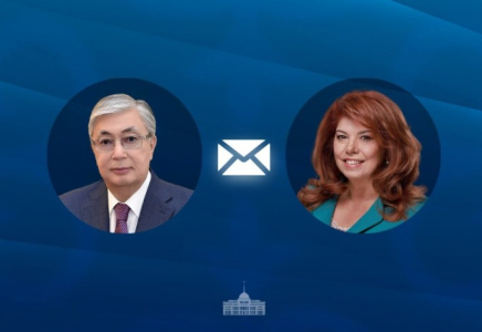 Мемлекет басшысы Болгария Республикасының Президентіне құттықтау жеделхатын жолдады