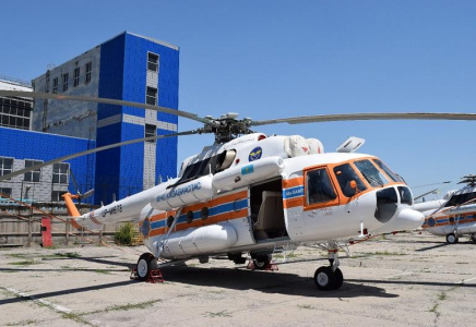 Қазақстанда құрастырылған 2 тікұшақ Төтенше жағдайлар министрлігіне берілді