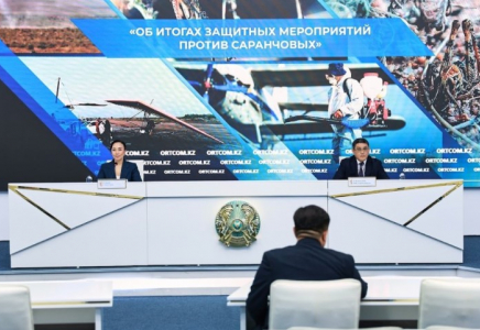 Биыл елімізде 2,7 млн га алаңда шегірткеге қарсы күрес жүргізілді