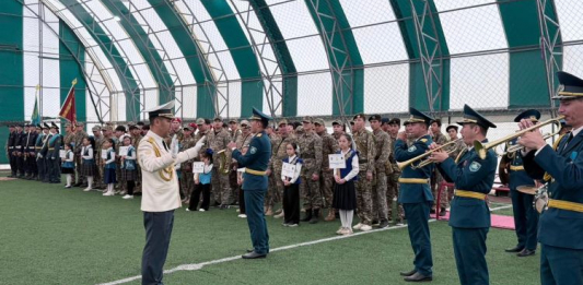 ​Шымкентте ұландықтар «Жас бүркіт – 2026» әскери-патриоттық сайысын өткізді