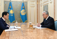 Мемлекет басшысы «Қазақтелеком» АҚ басқарма төрағасы Бағдат Мусинді қабылдады