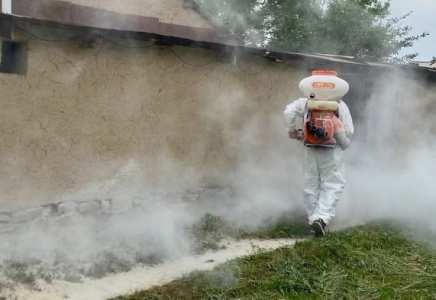 ТҮРКІСТАН: Кентауда көктемгі дезинфекция жұмыстары жүргізіліп жатыр