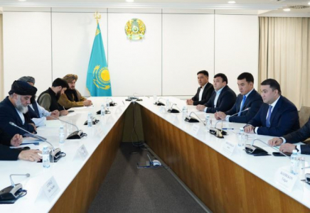 Түркістан облысына Ауғанстанның министрі келді