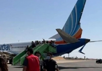 Flydubai рейсіндегі тағы бір ғажайып: Ұшақ қатты зақымданса да аман қонды