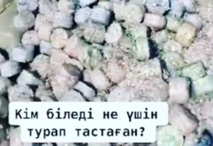 Бір төбе болып үйілген ақша: Ұлттық банк өкілдері желідегі видеоны түсіндірді