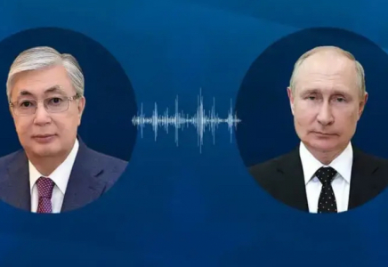 Тоқаев пен Путин телефон арқылы сөйлесті