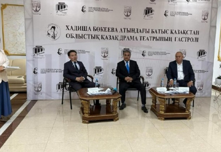 ​Х.БӨКЕЕВА ТЕАТРЫ ГАСТРОЛЬДІК МАУСЫМЫН ШЫМКЕНТТЕ БАСТАДЫ