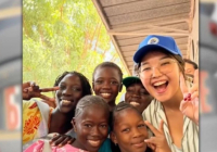 аҚазақ қыз Африкада бастауыш сынып оқушыларын оқытып жүр