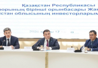 Бас прокурордың бірінші орынбасары Түркістанда инвесторлармен кездесті