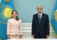 Қасым-Жомарт Тоқаев Наталья Бочарованы қабылдады