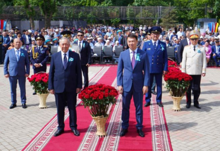 Түркістанда Жеңіс күні атап өтілді