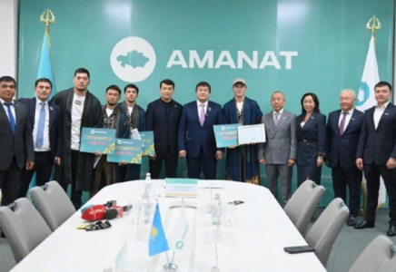 ШЫМКЕНТ: әлем чемпиондарына құрмет көрсетілді