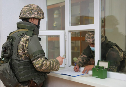 ​«Батыс» өңірлік қолбасшылығының әскери бөлімдері  дабыл бойынша көтерілді