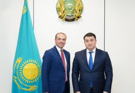 ТҮРКІСТАН: Облыс әкімі италиялық компанияның басшысымен кездесті