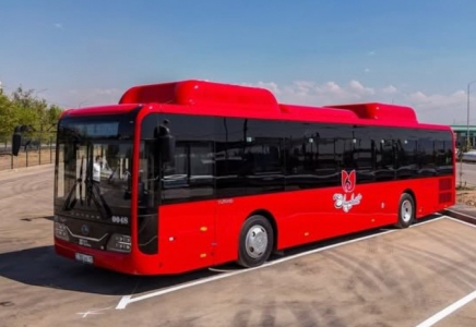 Шымкенттің автобустар паркін 17 жаңа автобус толықтырды 