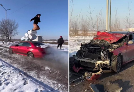 Атышулы блогер Instagram-ға видео түсіремін деп сұмдық жол апатына ұшырады