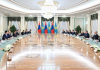 Қазақстан мен Моңғолия президенттері кеңейтілген құрамда келіссөз жүргізді